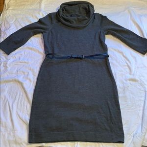 The Limited Grey Cowl neck Sweater Dress